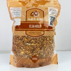 Elsa Kolo, 1 kg ristet byg-snack med solsikkekerner og jordnødder