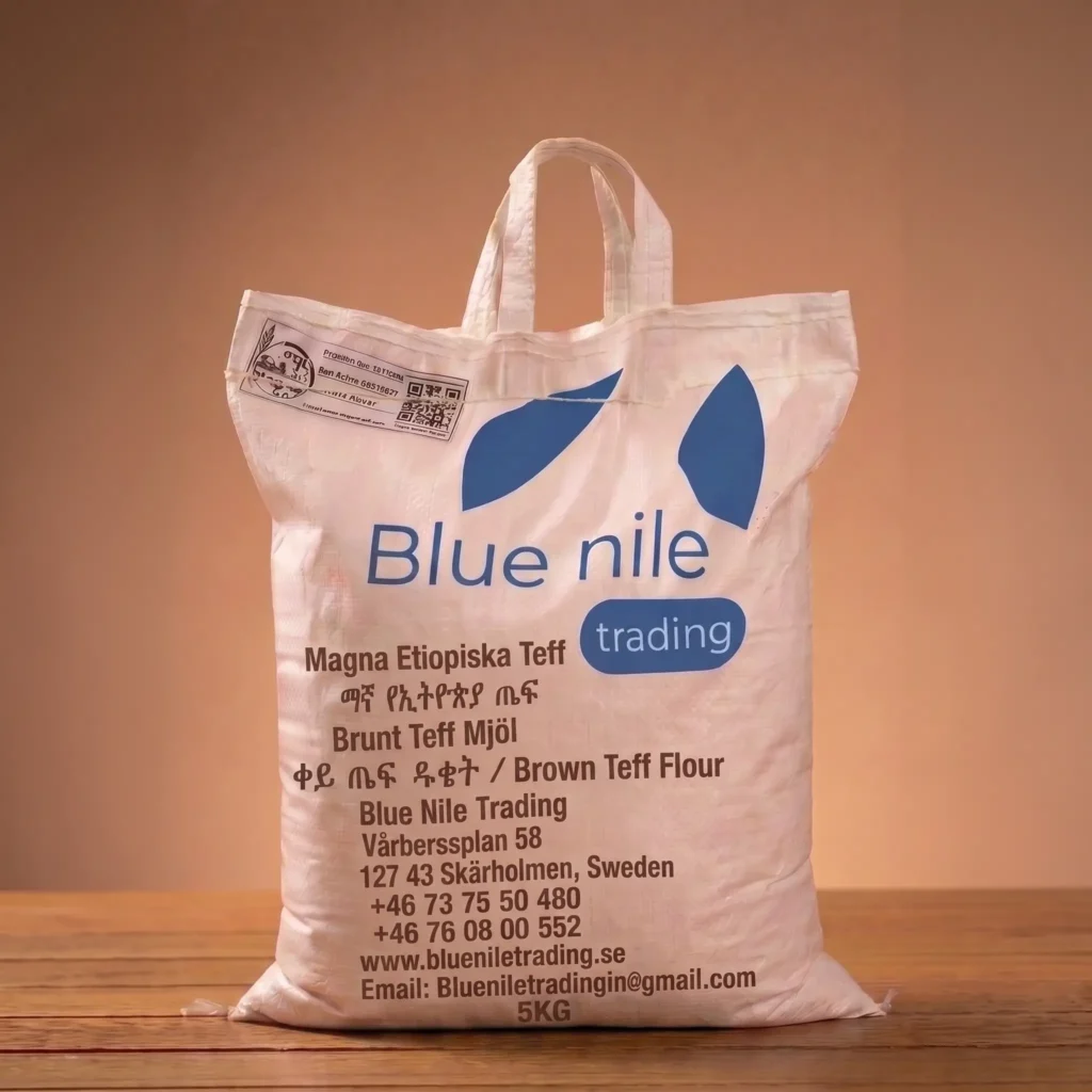 Magna Ethiopian white teff flour, 5kg bag